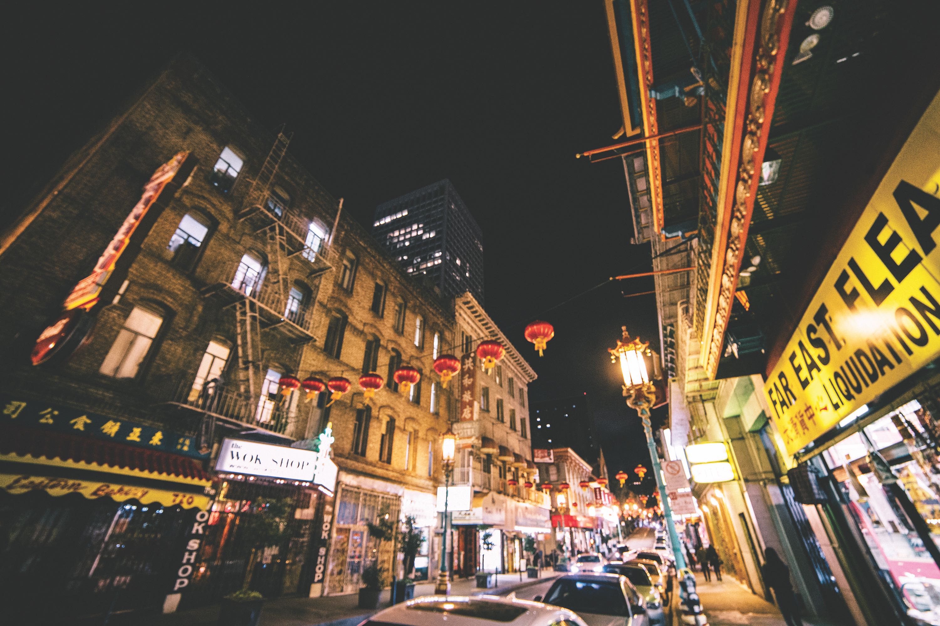 China Town streets