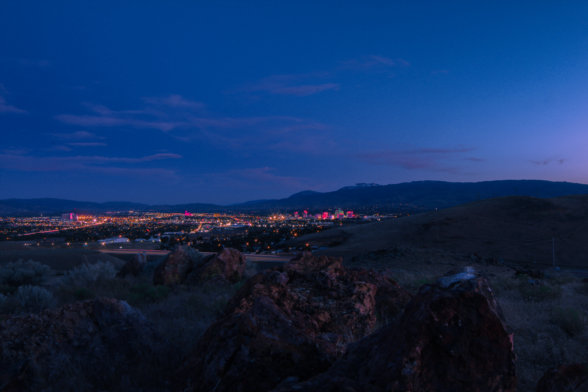 City of Reno skyline